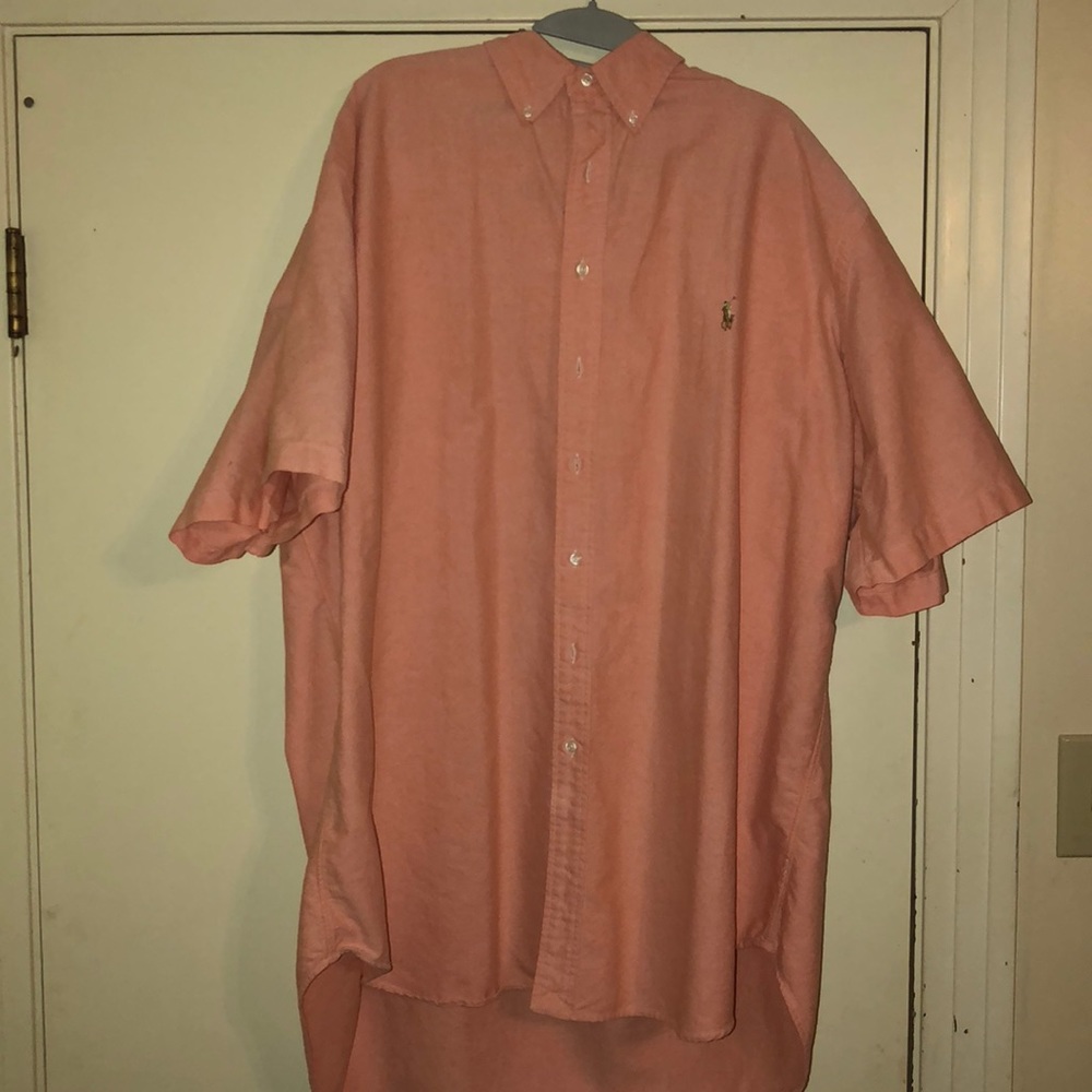RALPH LAUREN 3XLT short sleeve button up